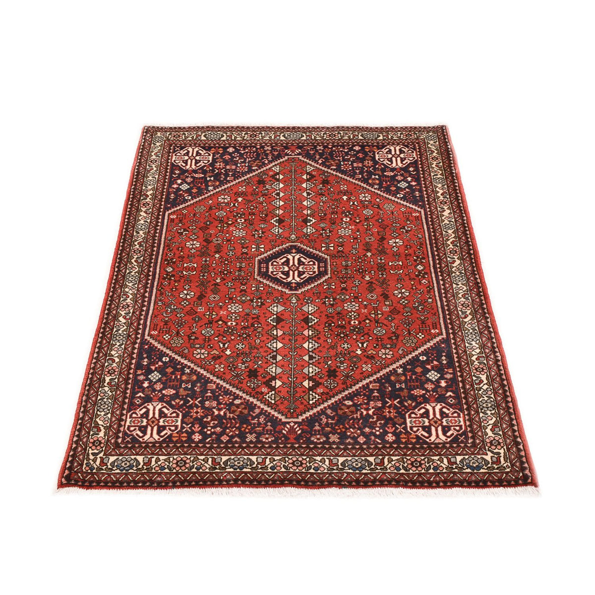 Gabbeh Teppich - Kaschkuli Perser - 155 x 104 cm - rot