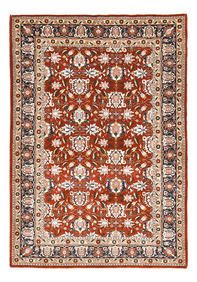 Sarough Teppich 150x216cm - Perserteppich - rost