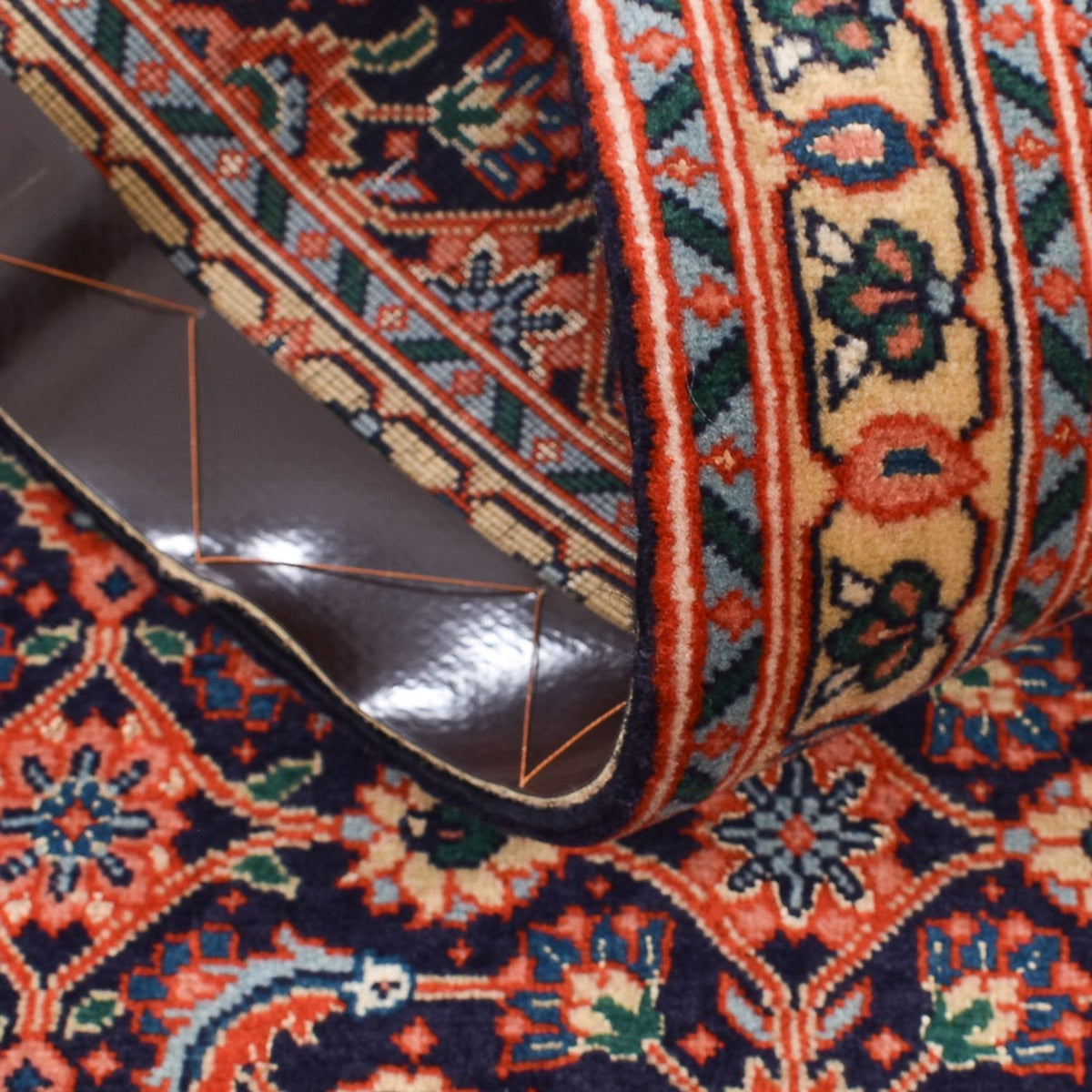 Läufer Perser - Täbriz - Royal - 192 x 64 cm - rost