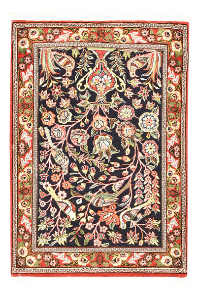 Ghom Teppich 57x81cm - Perserteppich - mehrfarbig