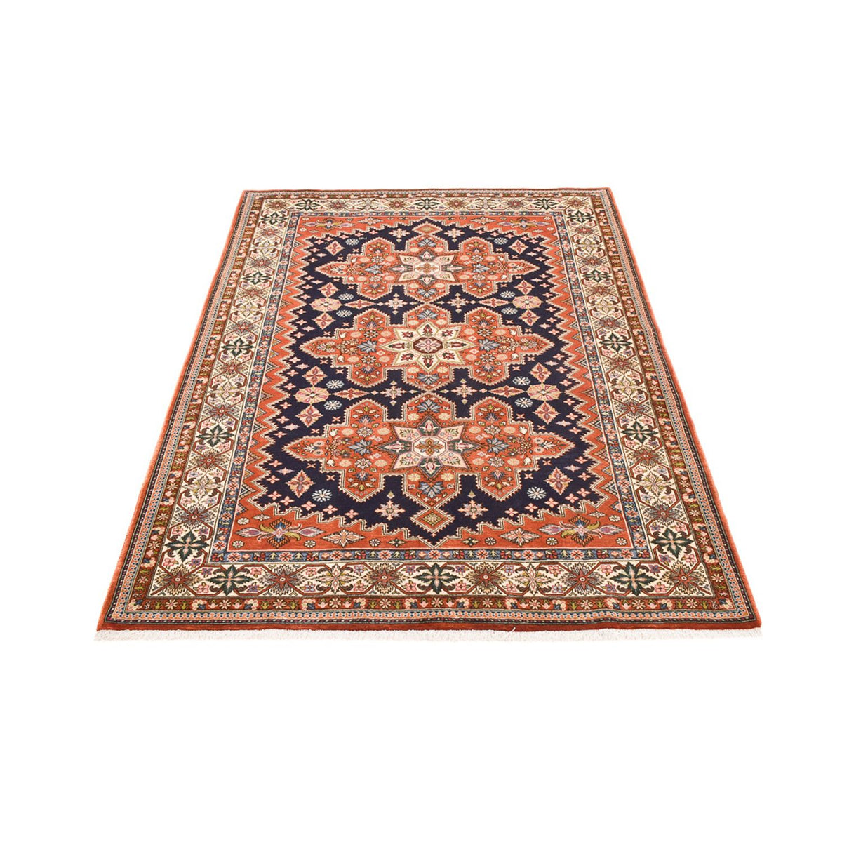 Perserteppich - Nomadic - 238 x 178 cm - mehrfarbig