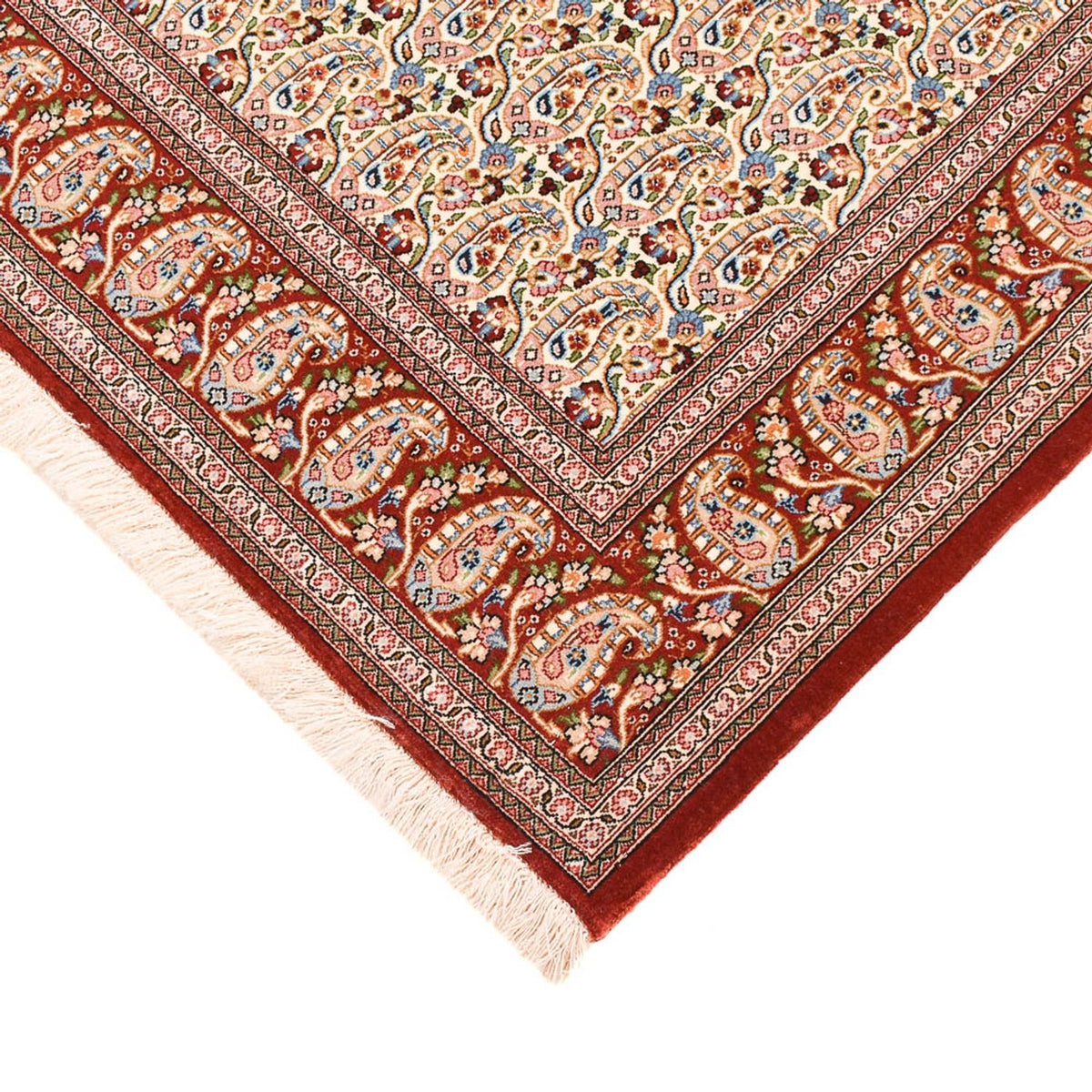 Perserteppich - Ghom - Royal - 154 x 104 cm - rost