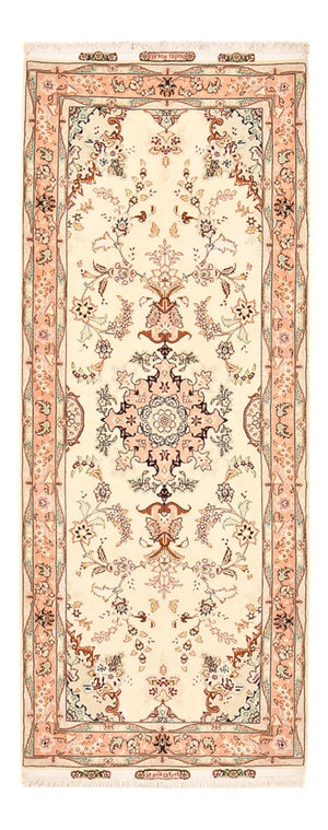 Läufer Perser - Täbriz - Royal - 210 x 81 cm - beige