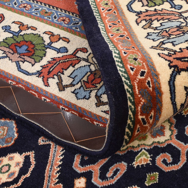 Gabbeh Teppich - Kaschkuli Perser - 233 x 169 cm - dunkelblau