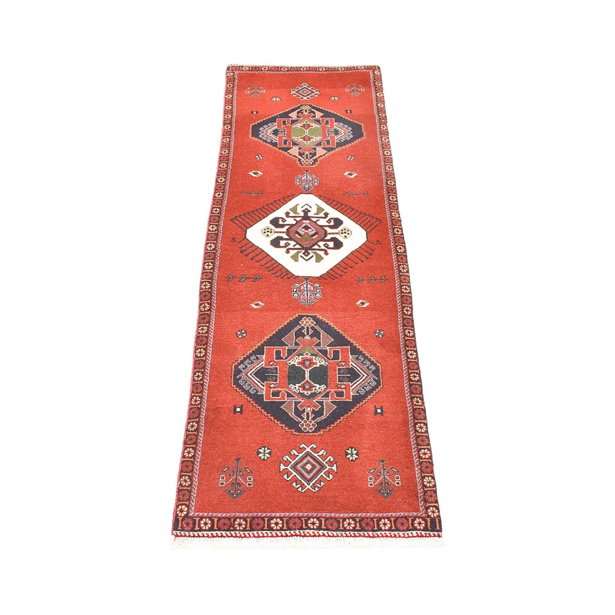 Läufer Gabbeh - Kaschkuli Perser - 197 x 54 cm - rot