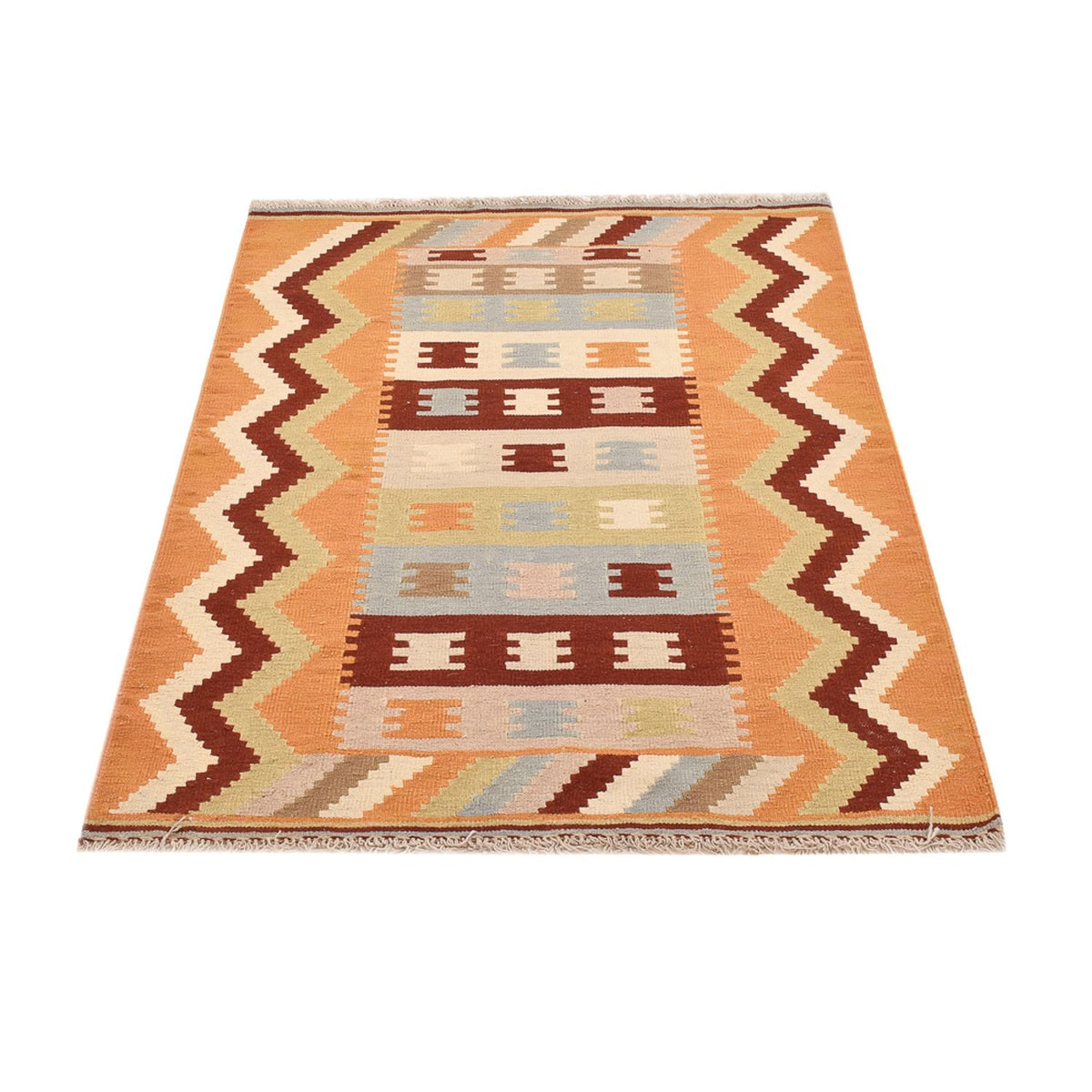 Kelim Teppich - Oriental - 147 x 106 cm - mehrfarbig