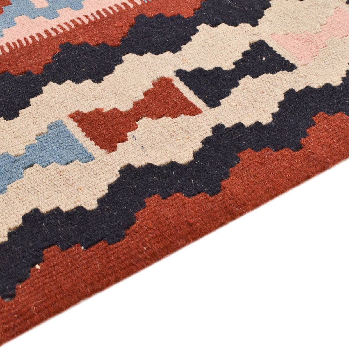 Kelim Teppich - Oriental - 146 x 100 cm - mehrfarbig