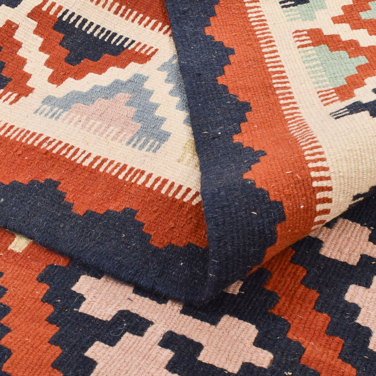 Kelim Teppich - Oriental - 142 x 107 cm - mehrfarbig