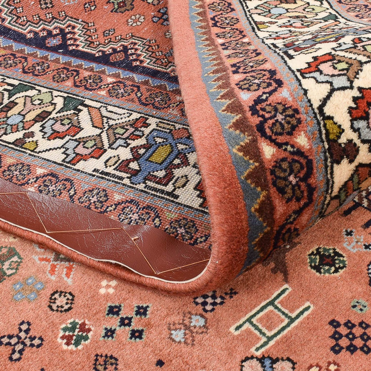 Gabbeh Teppich - Kaschkuli Perser - 208 x 156 cm - hellrot