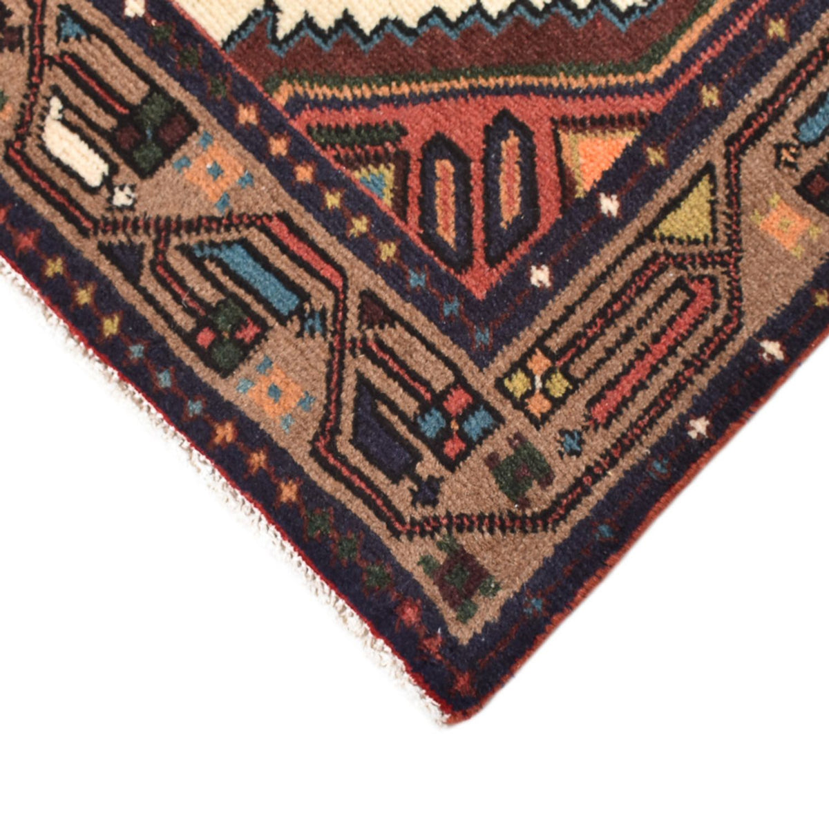 Läufer Perser - Nomadic - 292 x 75 cm - dunkelrot