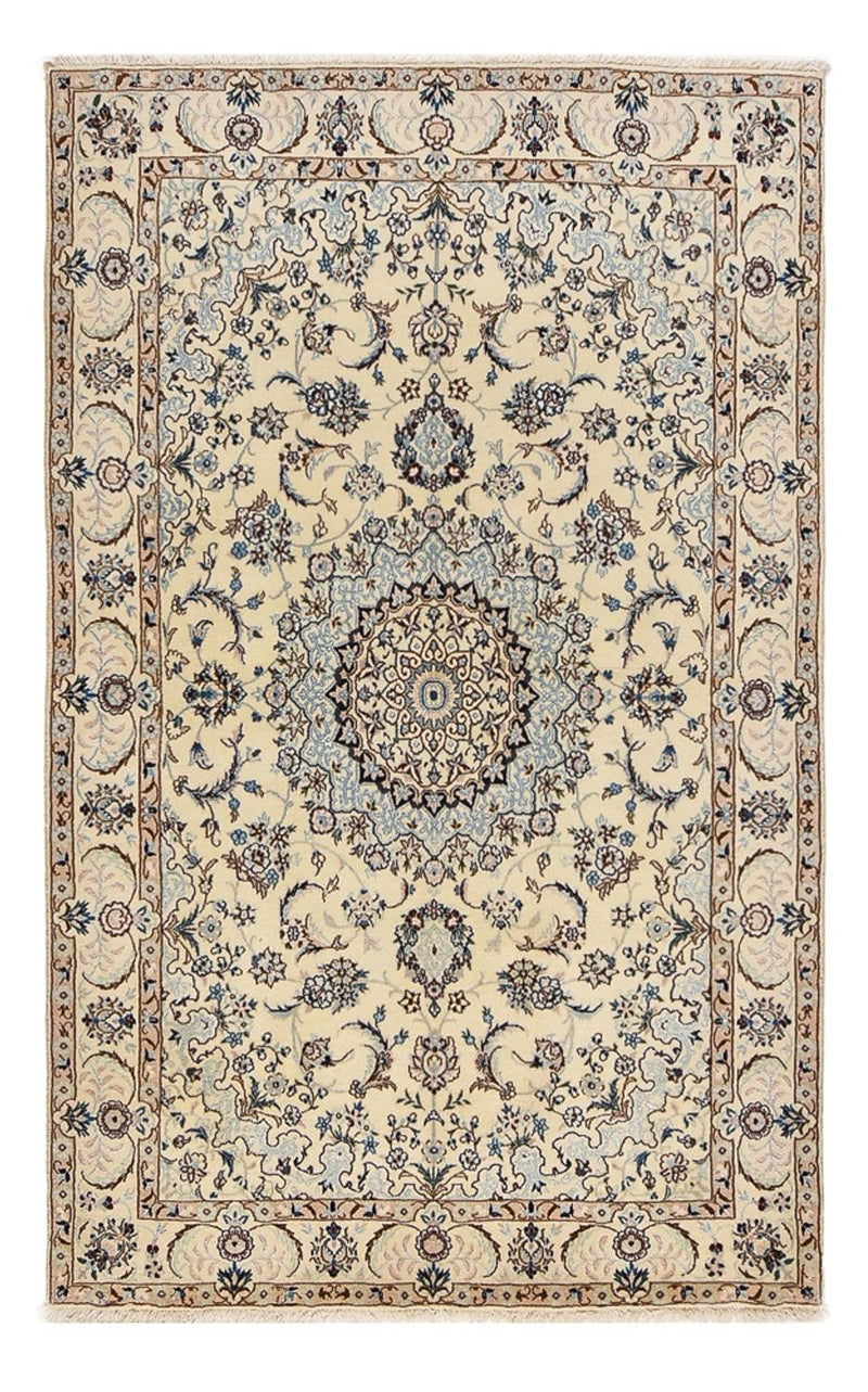 Perserteppich - Nain - Royal - 204 x 126 cm - beige