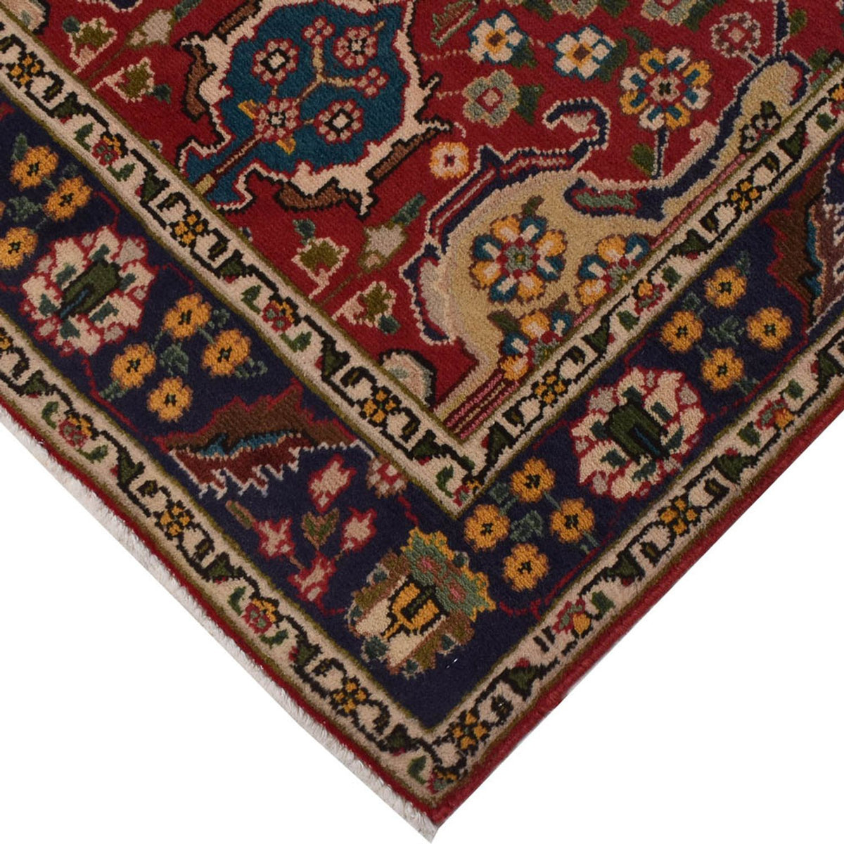 Läufer Perser - Täbriz - 306 x 72 cm - rot