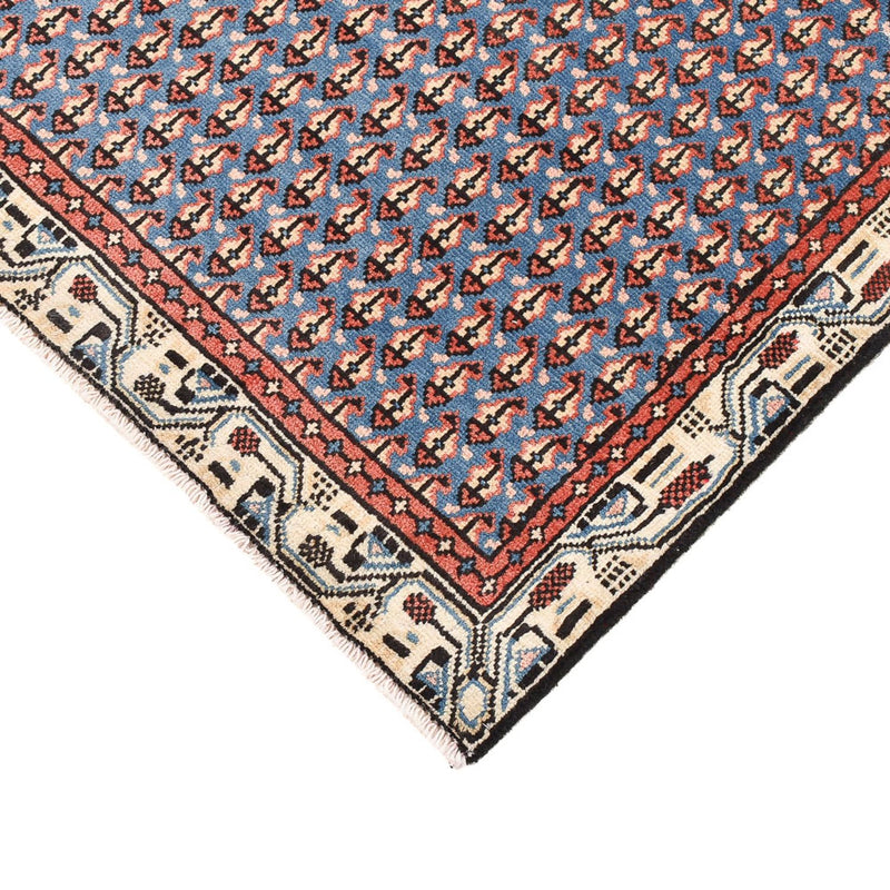 Perserteppich - Mir - 145 x 94 cm - seeblau