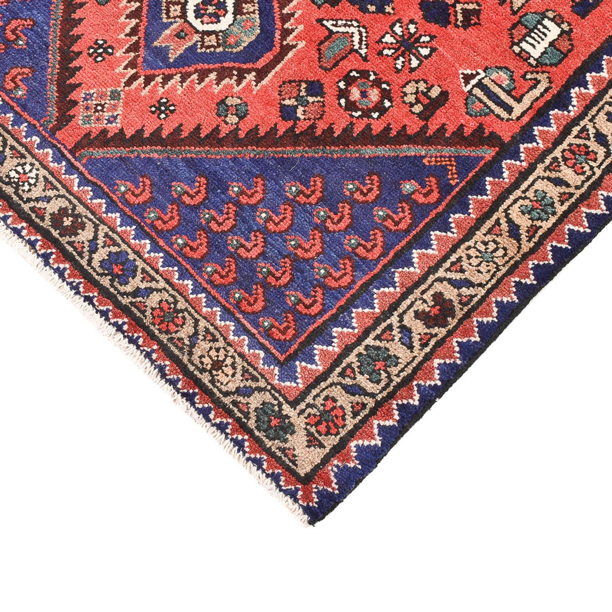 Perserteppich - Nomadic - 148 x 97 cm - mehrfarbig