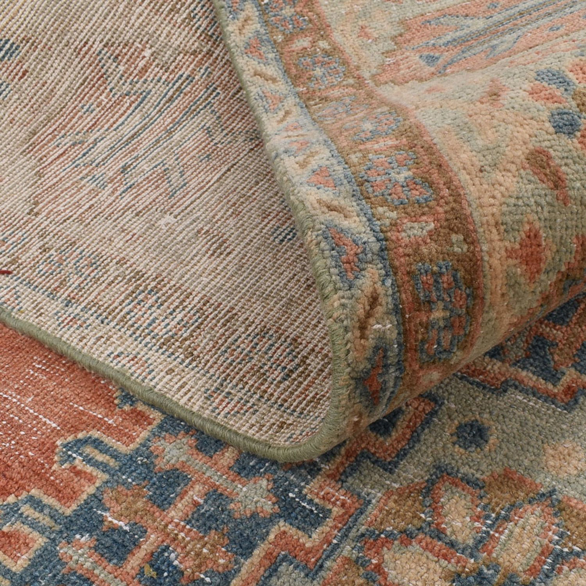 Vintage Teppich - 348 x 241 cm - rot