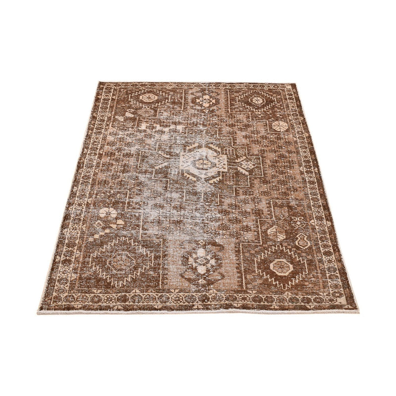 Vintage Teppich - 175 x 122 cm - dunkelbeige
