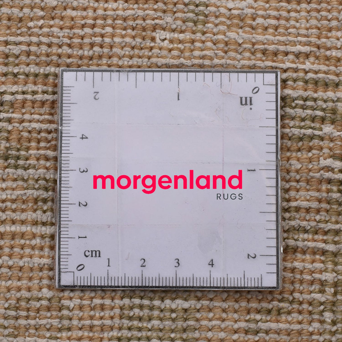 Vintage Teppich - 206 x 145 cm - dunkelbeige