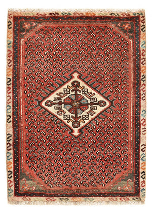 Perserteppich - Nomadic - 81 x 61 cm - rost