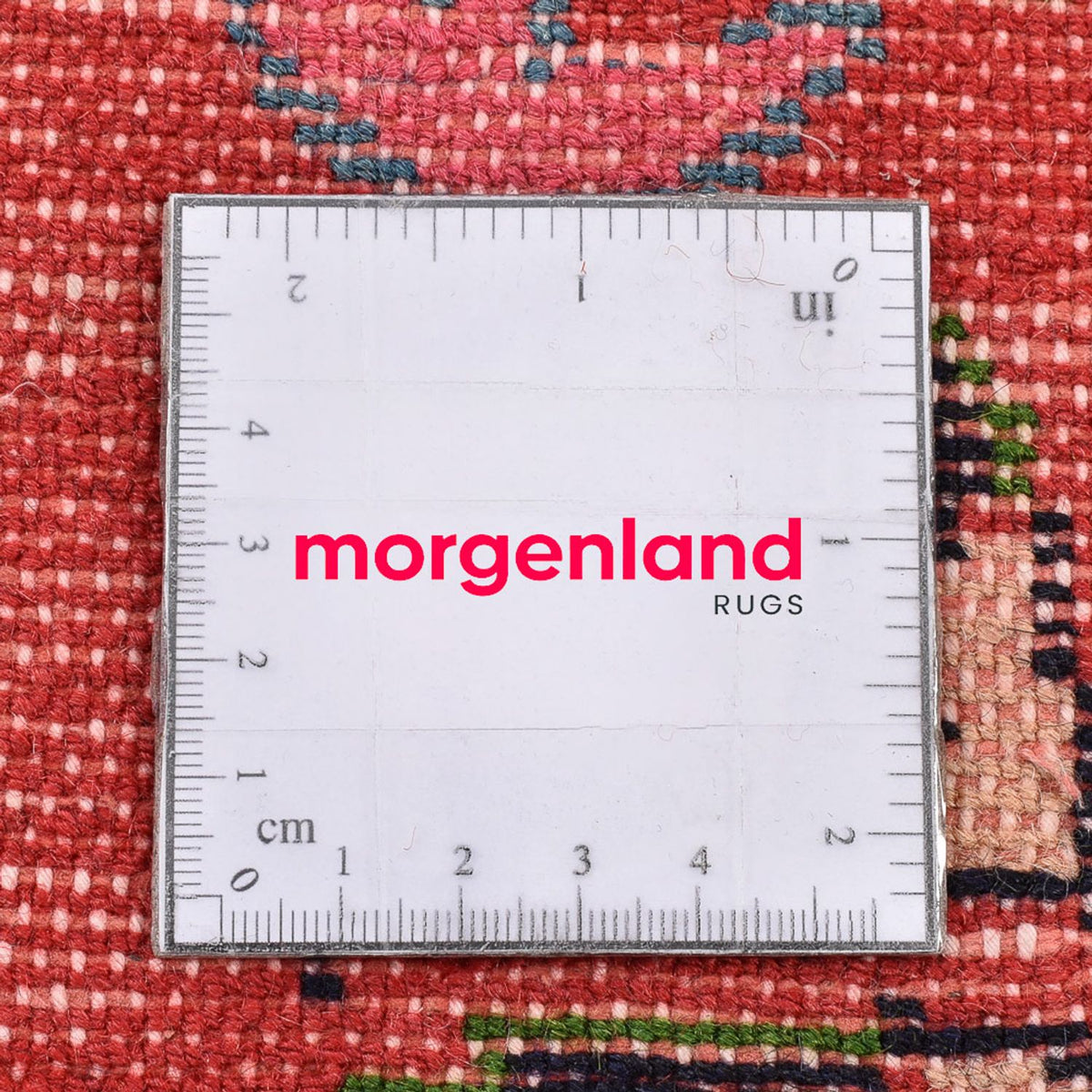 Perserteppich - Nomadic - 131 x 76 cm - hellrot