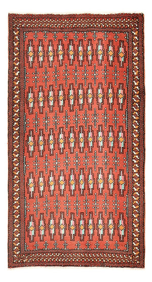 Turkaman Teppich - 129 x 71 cm - rot