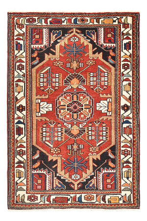 Perserteppich - Nomadic - 137 x 92 cm - rot