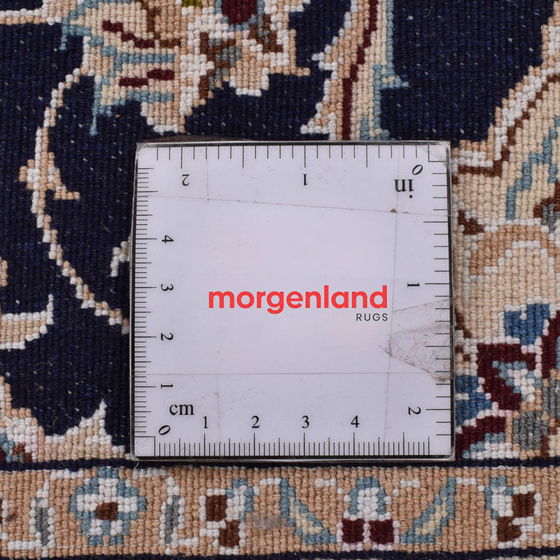 Läufer Perser - Nain - Royal - 315 x 69 cm - dunkelblau