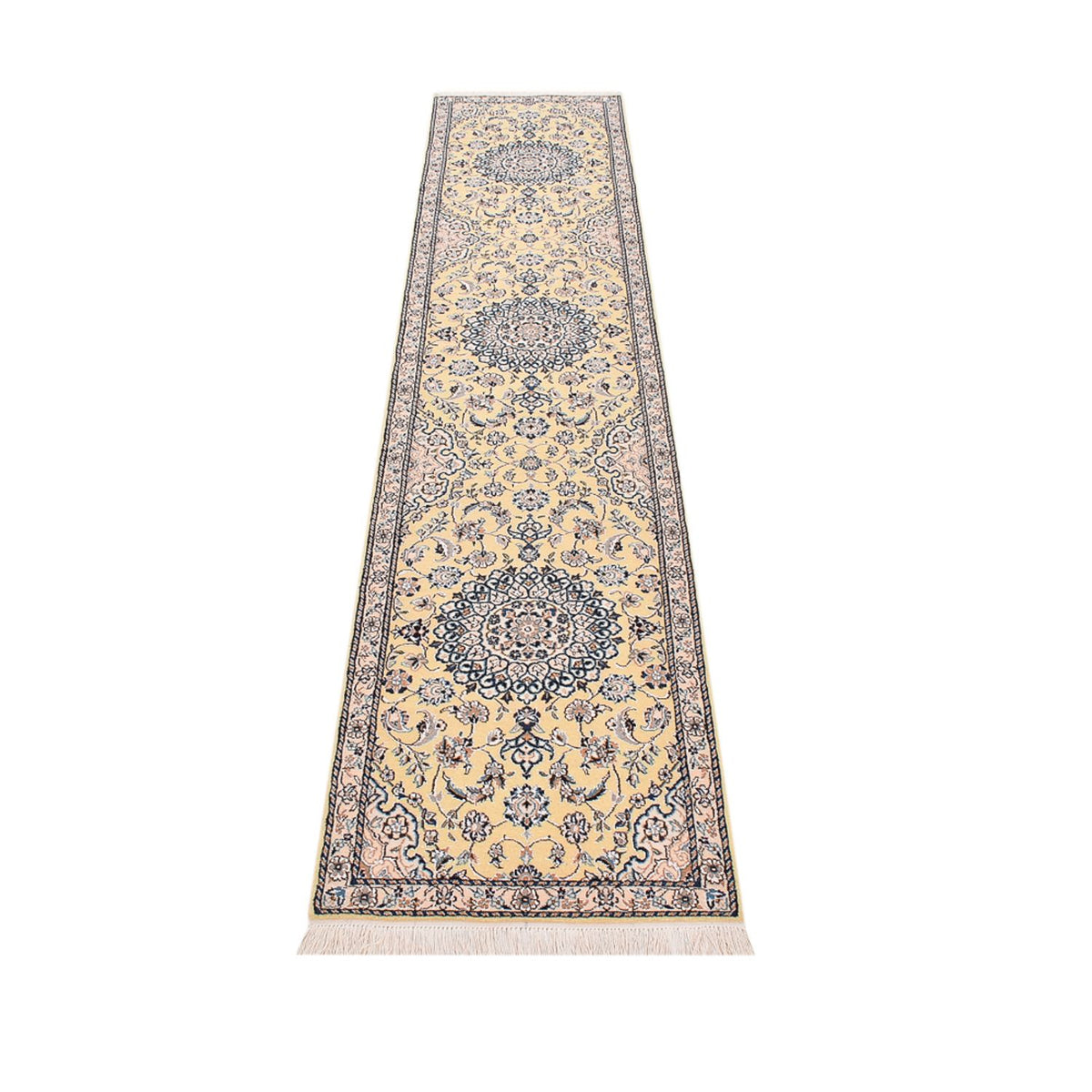 Läufer Perser - Nain - Royal - 309 x 61 cm - beige