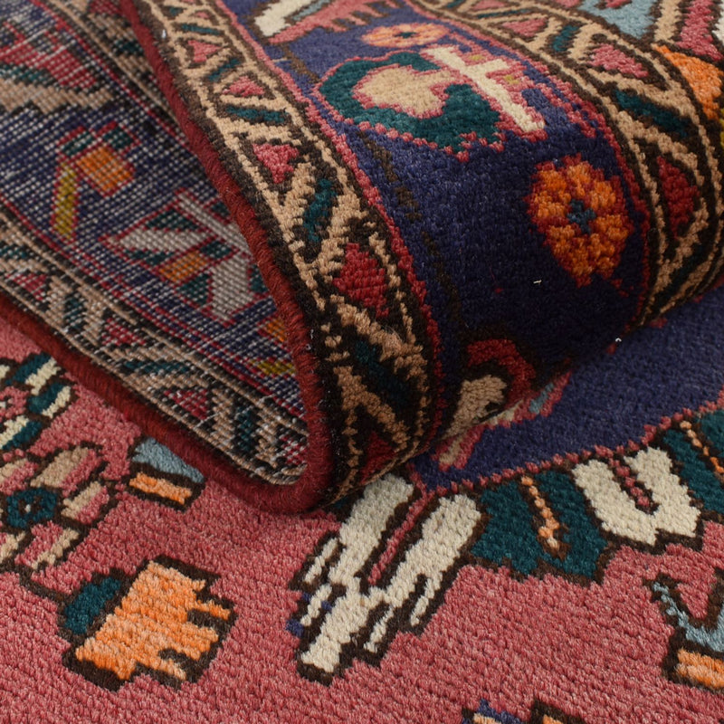 Läufer Perser - Täbriz - 338 x 112 cm - rot