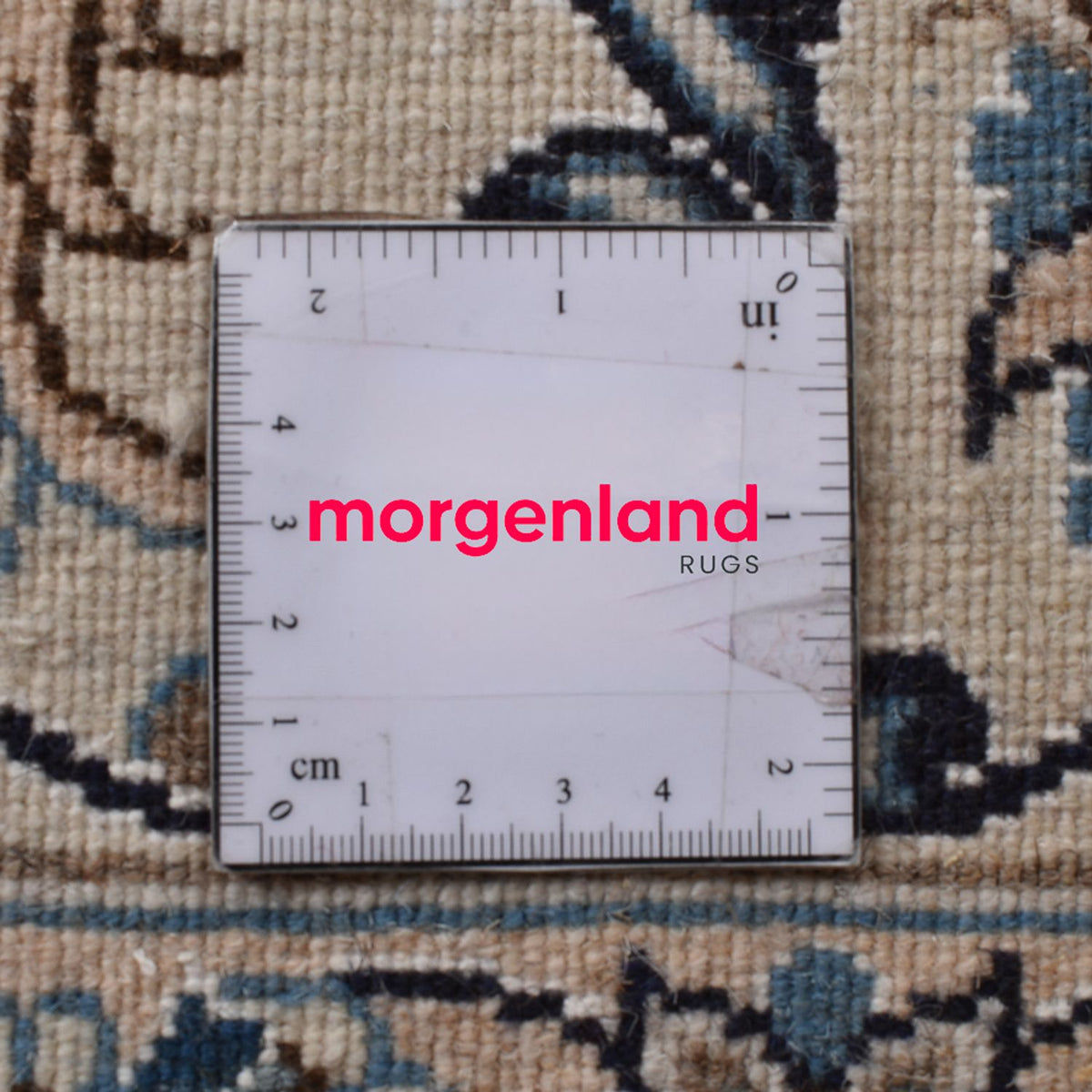 Perserteppich - Nain - 292 x 195 cm - dunkelblau