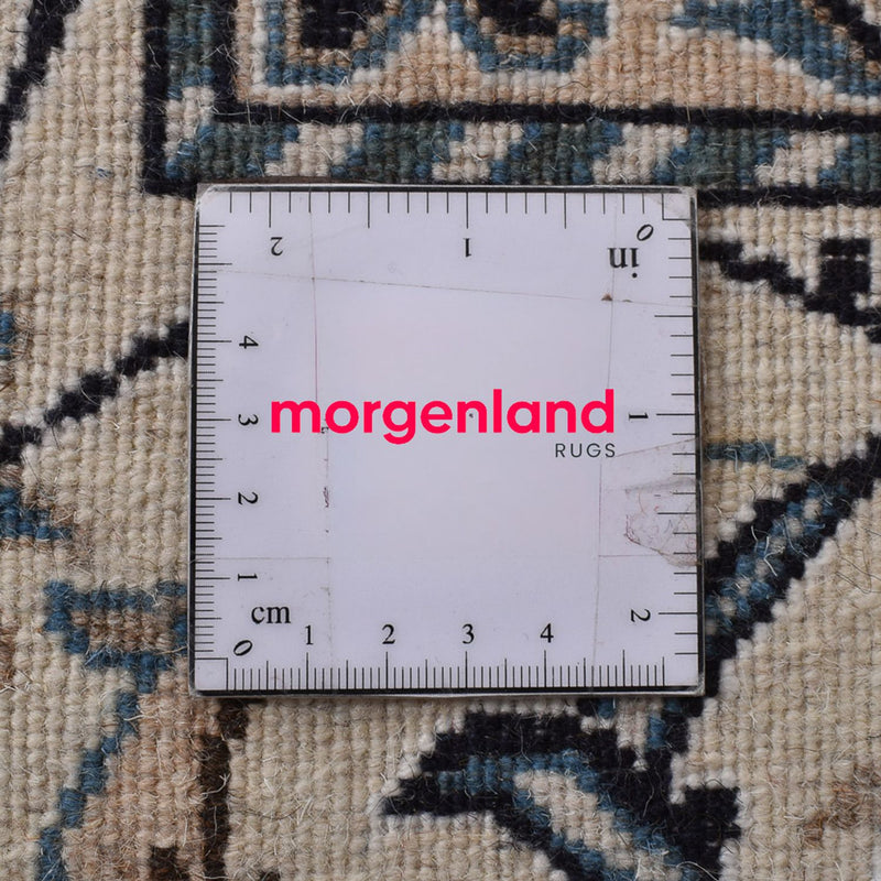 Perserteppich - Nain - 300 x 197 cm - minzgrün