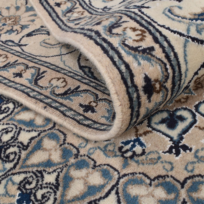 Perserteppich - Nain - 291 x 195 cm - dunkelblau