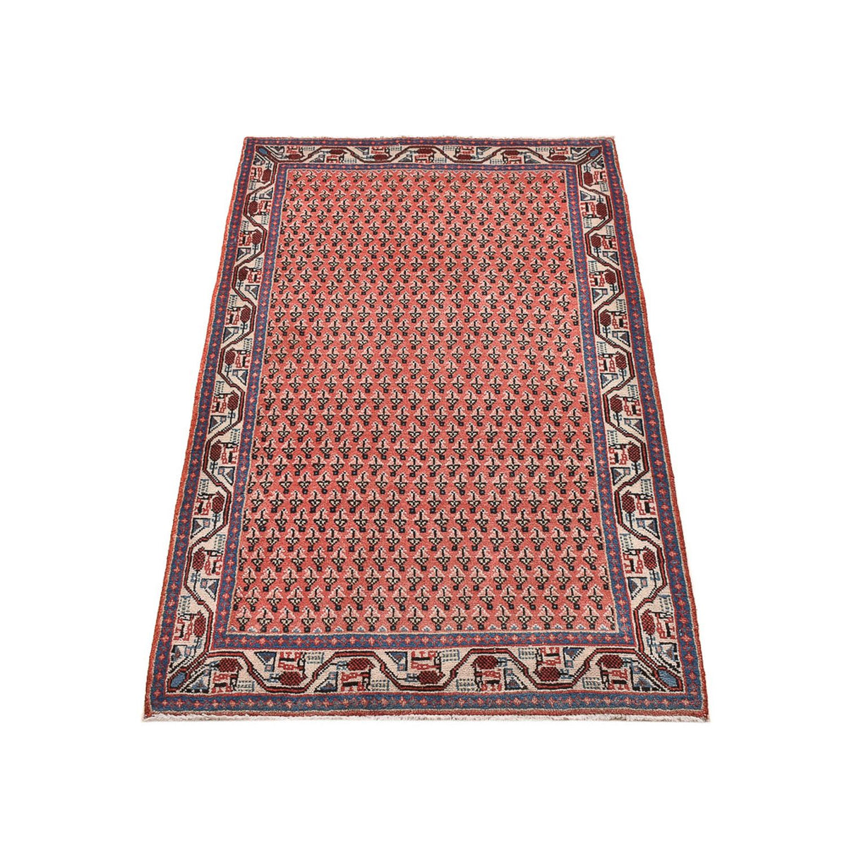 Perserteppich - Mir - 135 x 71 cm - hellrot
