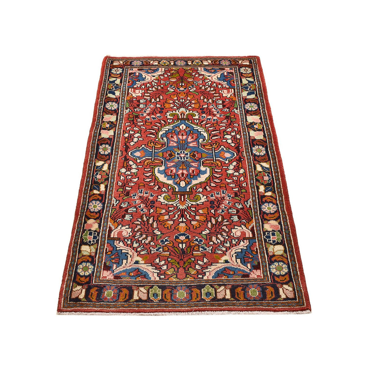 Perserteppich - Nomadic - 142 x 76 cm - rot