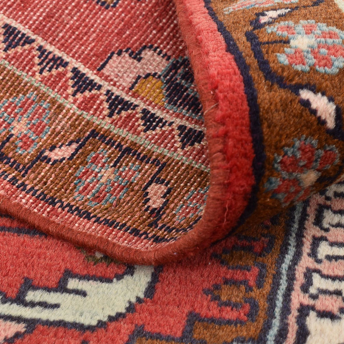 Perserteppich - Nomadic - 107 x 76 cm - rot