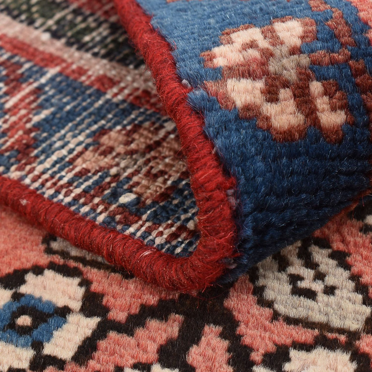 Perserteppich - Nomadic - 92 x 67 cm - hellrot