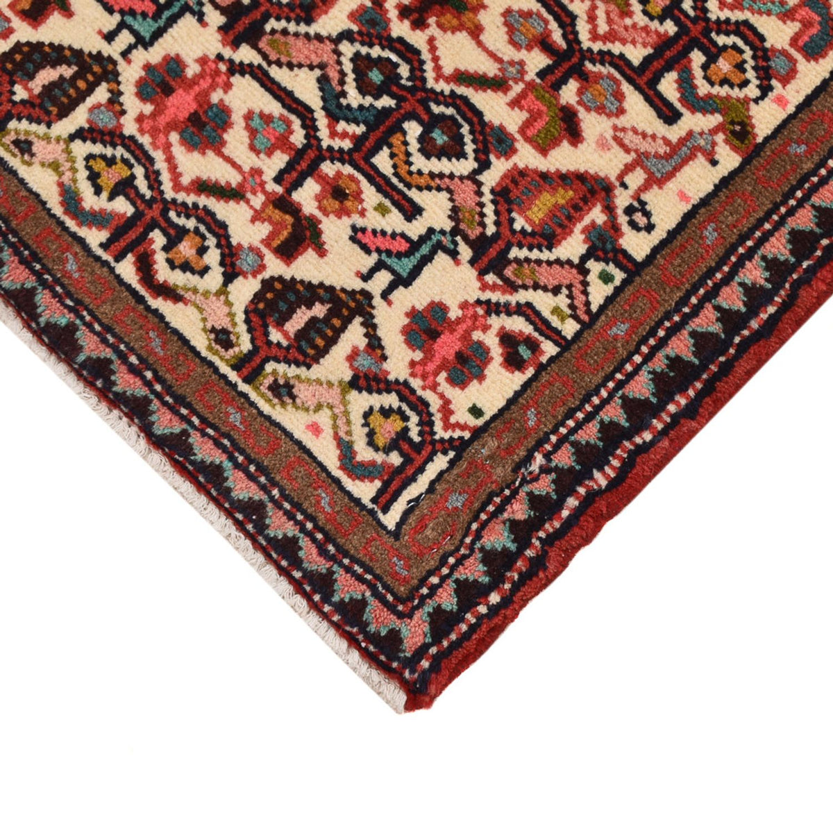 Perserteppich - Nomadic - 75 x 52 cm - mehrfarbig