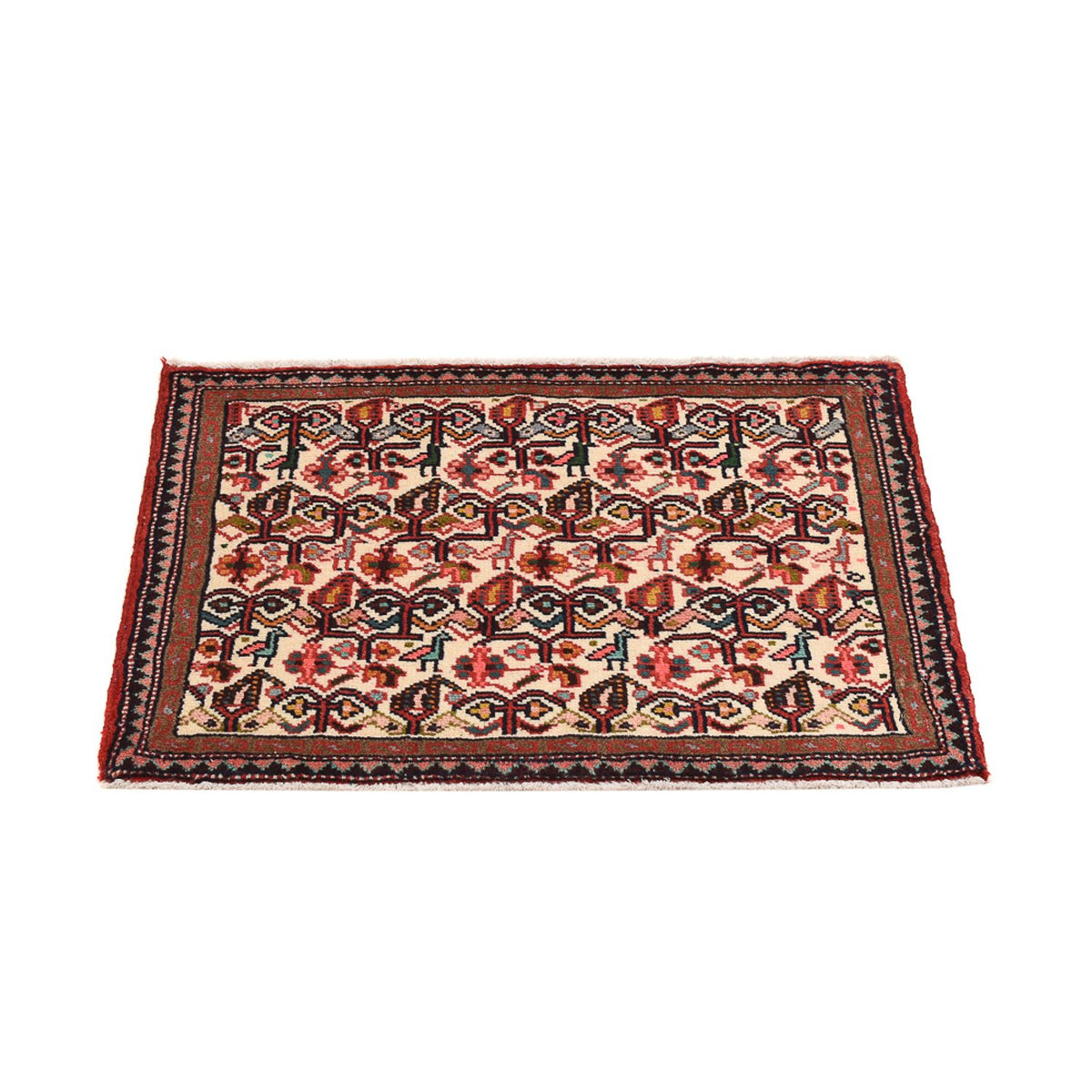 Perserteppich - Nomadic - 75 x 52 cm - mehrfarbig