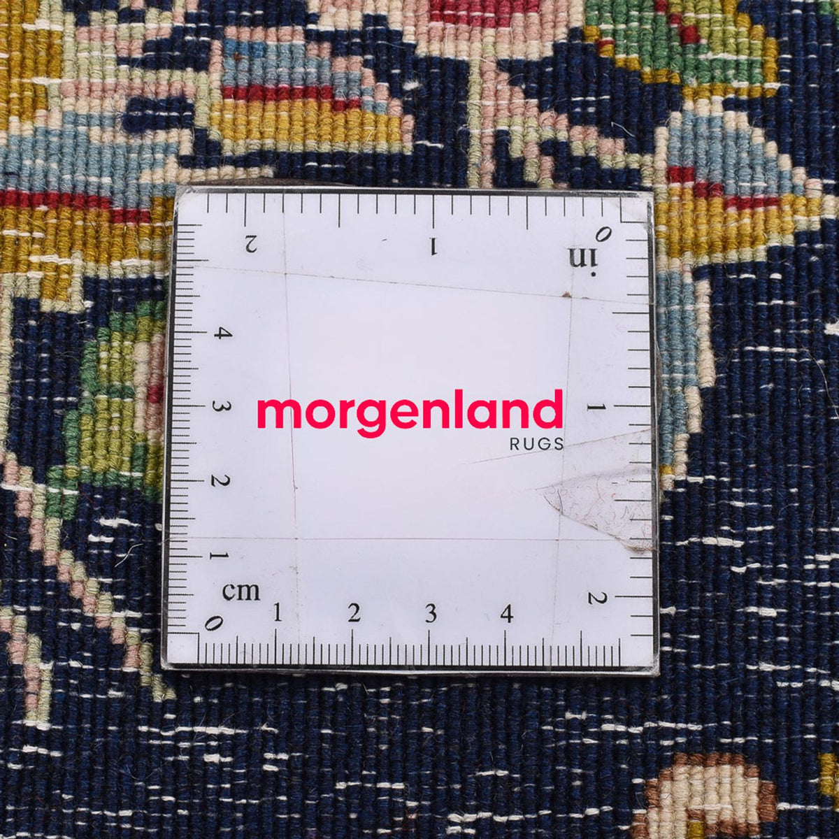 Perserteppich - Nomadic quadratisch  - 50 x 50 cm - dunkelrot