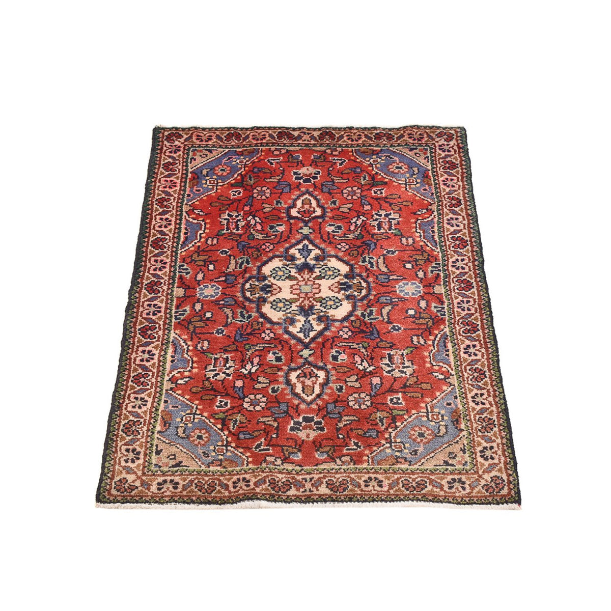 Perserteppich - Nomadic - 88 x 60 cm - rot