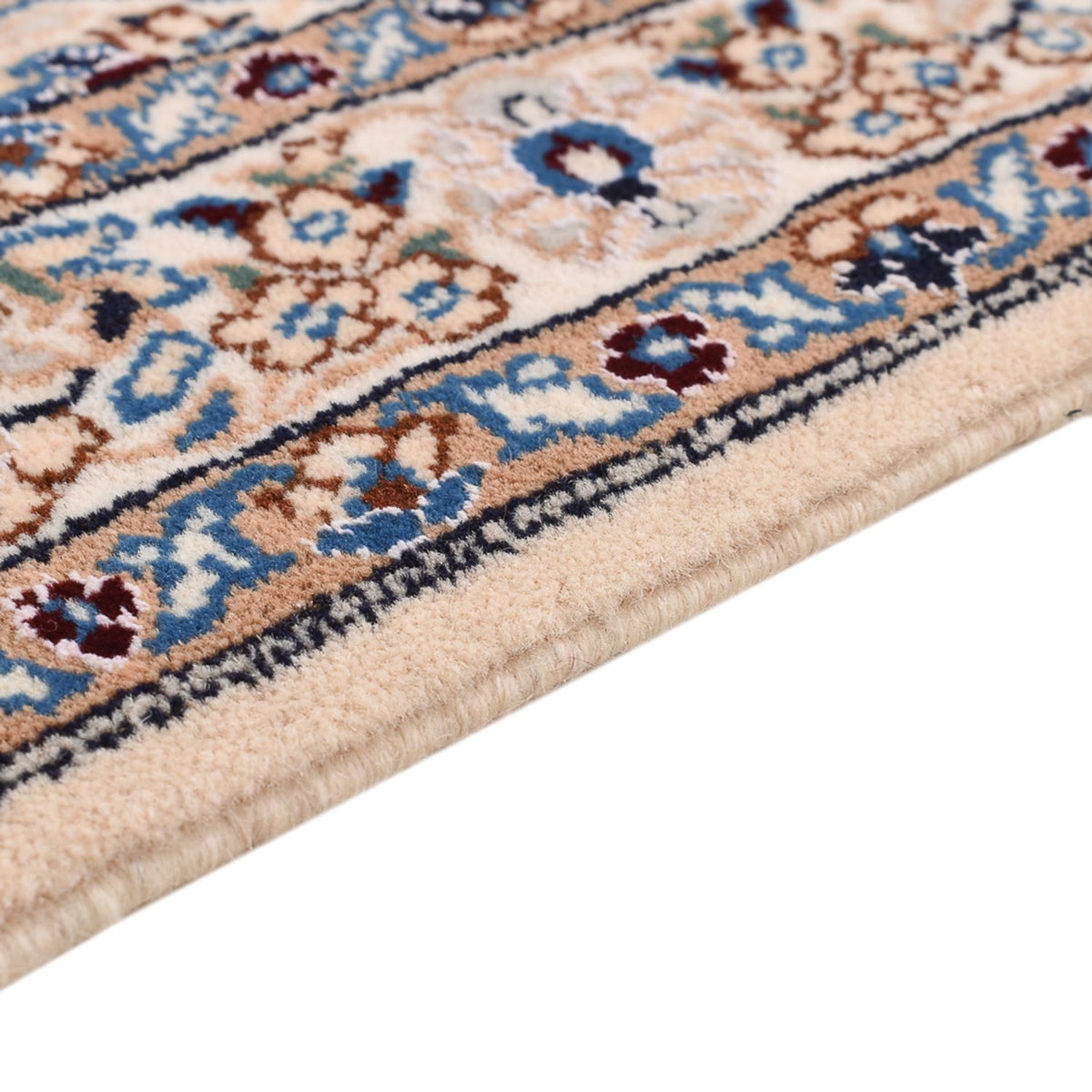 Perserteppich - Nain - Royal - 94 x 63 cm - dunkelrot