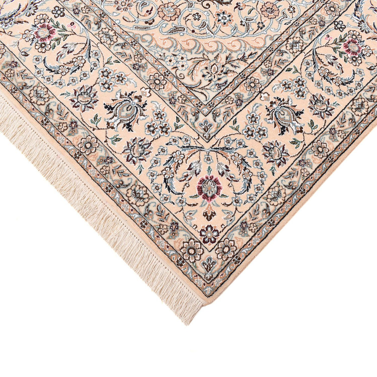 Perserteppich - Nain - Royal - 310 x 213 cm - weiß