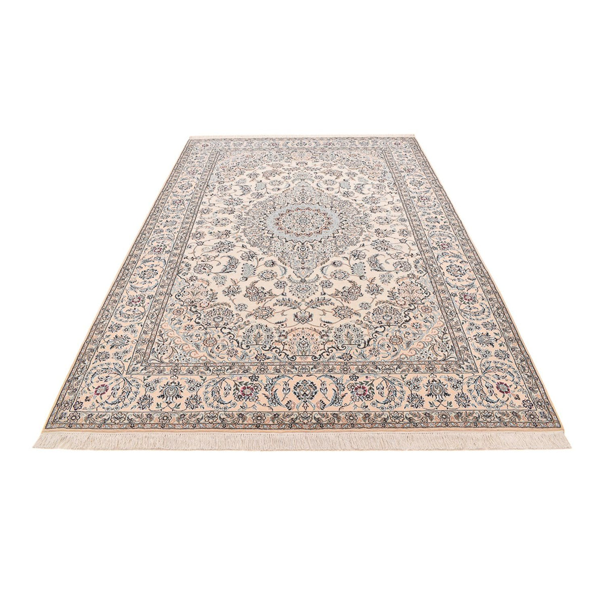 Perserteppich - Nain - Royal - 310 x 213 cm - weiß