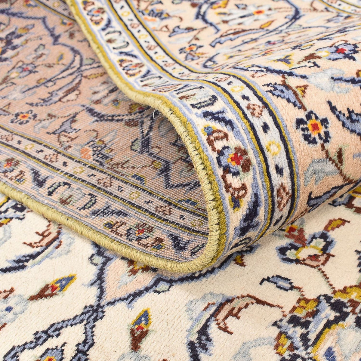 Perserteppich - Keshan - 290 x 190 cm - hellbeige