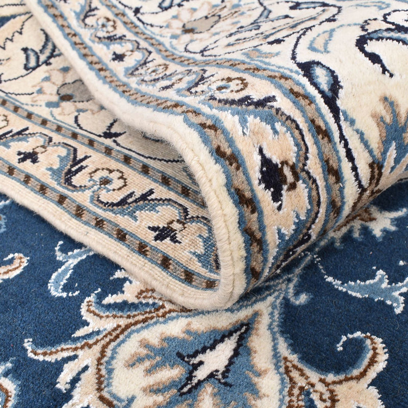 Perserteppich - Nain - 247 x 167 cm - dunkelblau