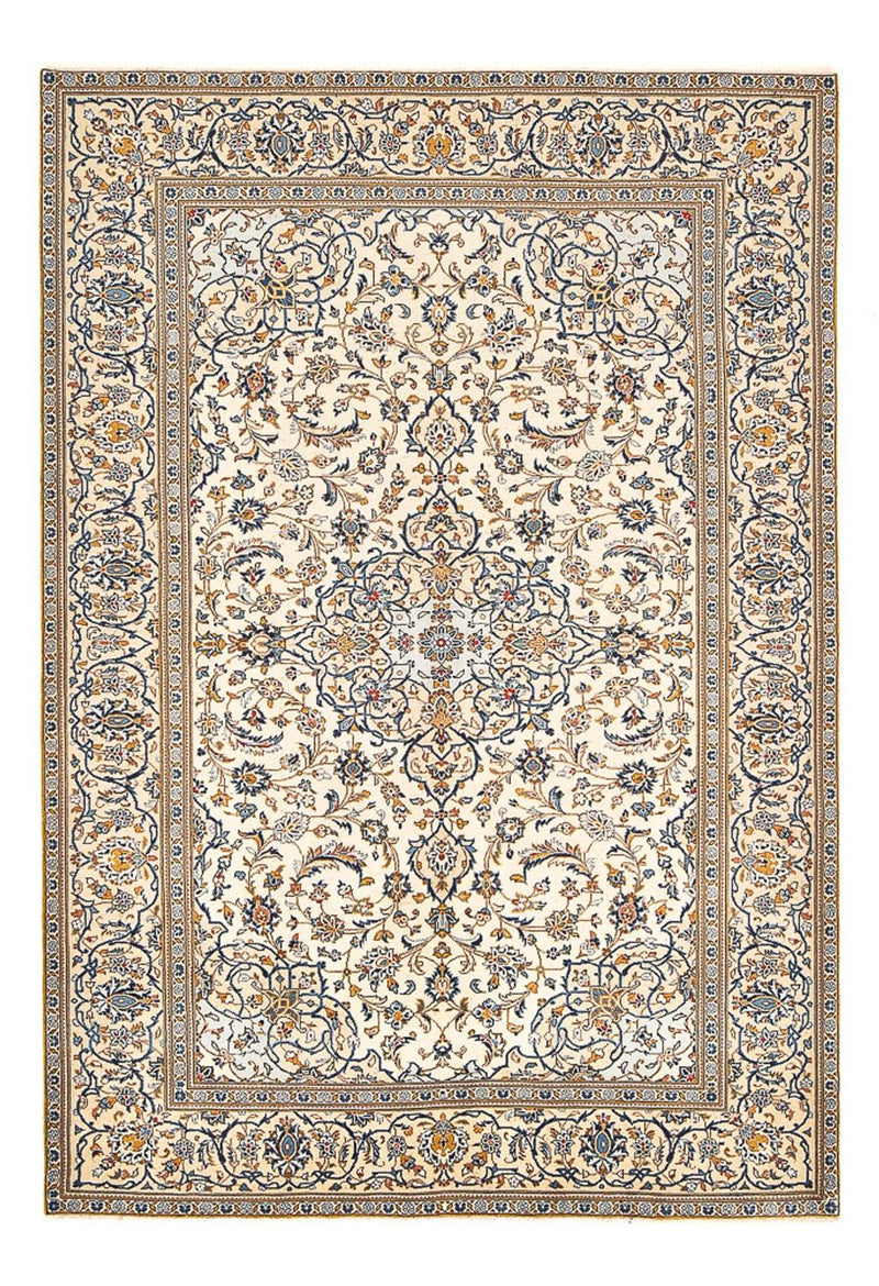 Perserteppich - Keshan - 287 x 192 cm - dunkelbeige