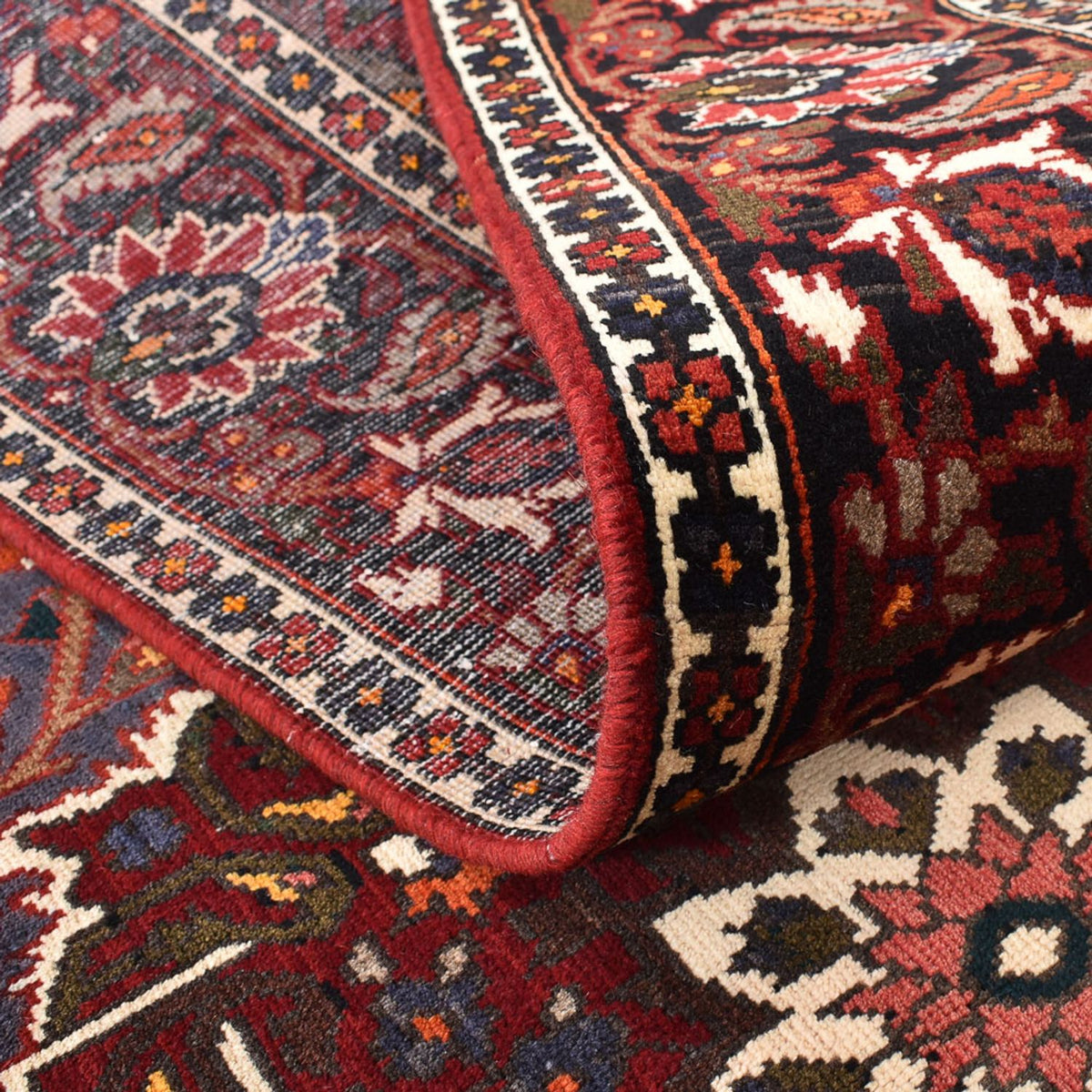 Perserteppich - Nomadic - 310 x 207 cm - dunkelrot