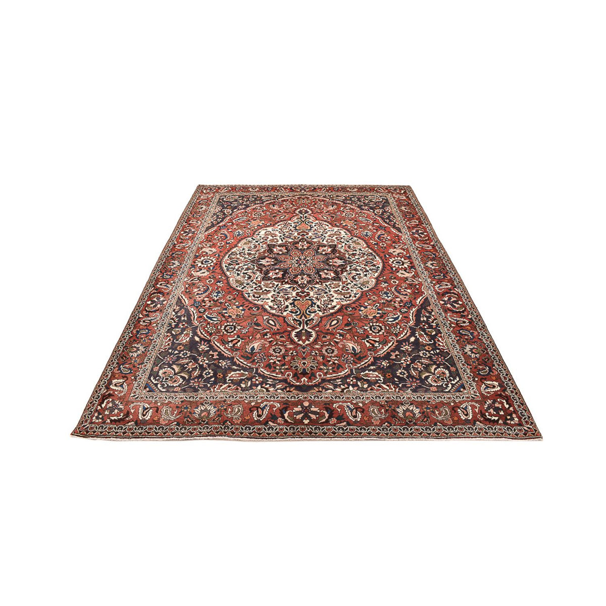Perserteppich - Nomadic - 313 x 215 cm - bordeauxrot