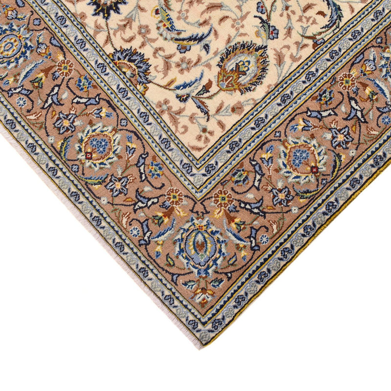 Perserteppich - Keshan - 223 x 138 cm - hellbeige