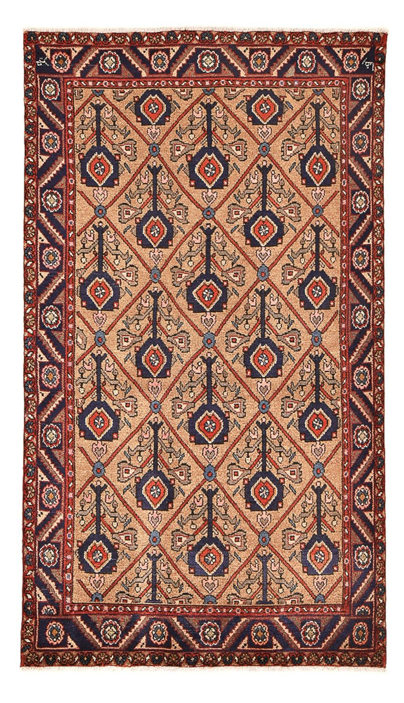 Läufer Perser - Nomadic - 223 x 128 cm - dunkelbeige
