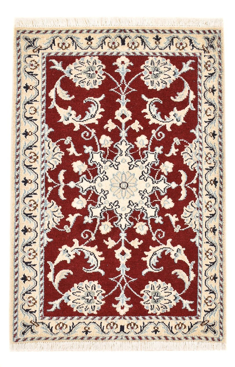 Perserteppich - Nain - 95 x 60 cm - rot